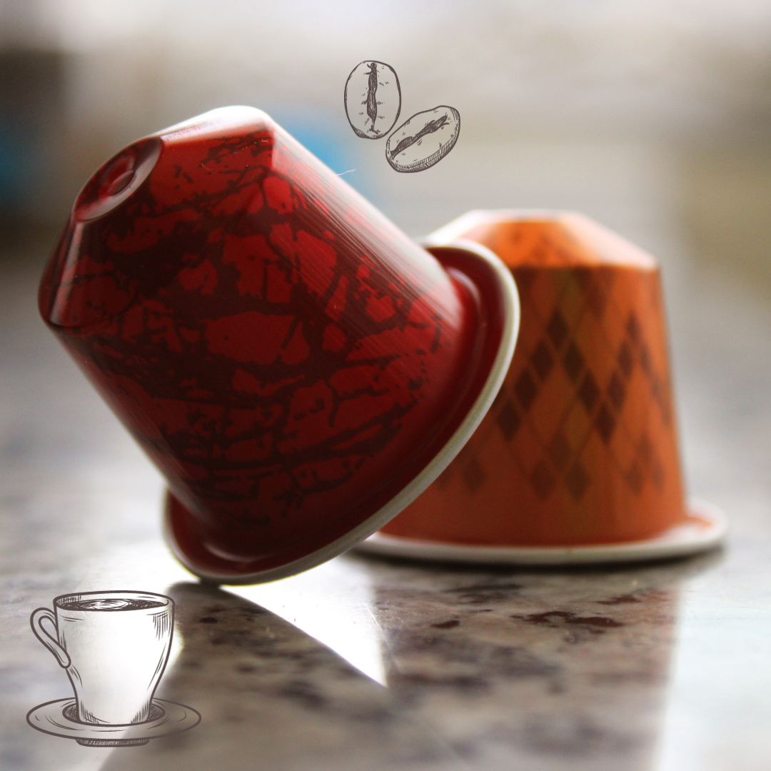 Capsule compatibili Nespresso tostate a legna dal Monastero del Silenzio, pronte per un espresso perfetto