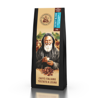 Caffè Miscela Segreta tostato a legna nel Monastero del Silenzio, un equilibrio di Arabica e Robusta